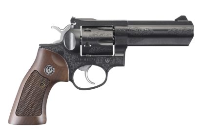 RUGER GP100 DELUXE 357MAG BLUE 4"  #