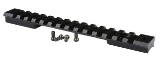 Warne 765420MOA Mountain Tech Tactical Rail Black Anodized Aluminum Weatherby Mark V 9 Lug Magnum (Except .240 WM) Magnum Action, 20 MOA