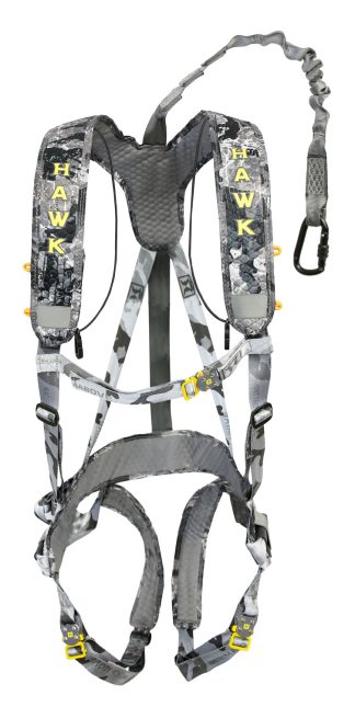 Hawk HWKHH200 Elevate Lite  Chaos Black Padded Nylon