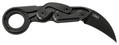CRKT 4042 Provoke First Responder 2.41" Folding Plain Black TiN D2 Steel Blade/Black Aluminum Handle Includes Sheath