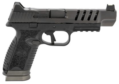 FN 66100843 509 LS Edge 9mm Luger 5" Barrel 17+1, Matte Black Polymer Frame With Mounting Rail, No Manual Safety, Optics Ready