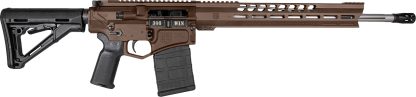Diamondback DB1032C071 DB10 308 Win 18" 20+1 Midnight Bronze Adjustable Magpul CTR Stock Black Magpul MOE K2 Grip with Black Gold Lower 15" M-Lok