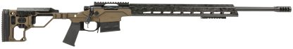 Christensen Arms 8010300900 Modern Precision 6.5 Creedmoor 22" Threaded Carbon Fiber Barrel 5+1, Black Nitride Finish, Desert Brown Anodized Folding Stock, Polymer Grip