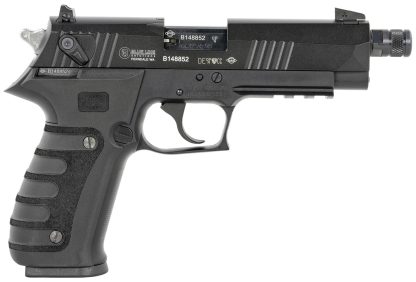 Mauser Rimfire 4010102 M20  22 LR 10+1 4.75" Black Steel Threaded Barrel, Black Serrated Slide, Black Aluminum Frame w/Picatinny Rail, Ambidextrous