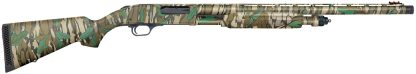 Mossberg 62232 835 Ulti-Mag Full Size 12 Gauge Pump 3.50" 5+1 24" Mossy Oak Greenleaf Vent Rib Barrel & Optic Ready Receiver, Oak Greenleaf Synthetic Stock, Right Hand