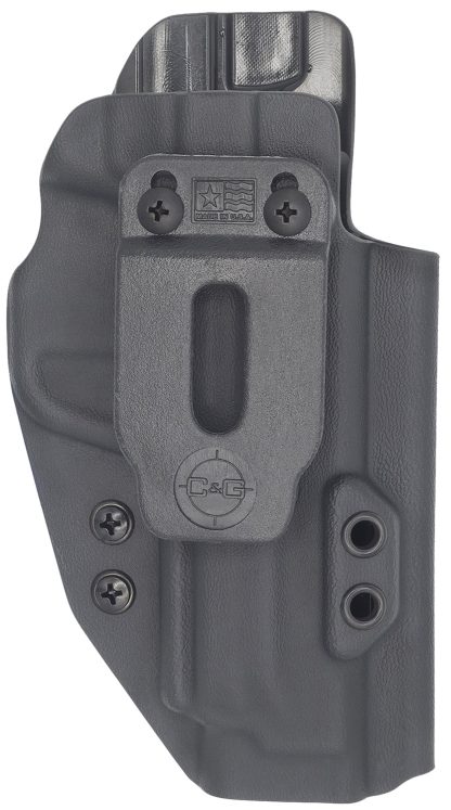 C&G Holsters 0568100 Covert  IWB Black Kydex Belt Clip Fits S&W M&P 9/40 4.25" Right Hand