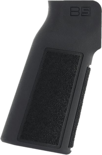 B5 Systems PGR1452 Type 22 P-Grip Black Aggressive Textured Polymer, Increased Vertical Grip Angle with No Backstrap, Fits AR-Platform