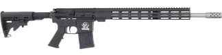 Great Lakes Firearms  AR-15  450 Bushmaster 5+1 18" Stainless Barrel, Black Rec, A2 Grip, Carbine Stock, Compensator