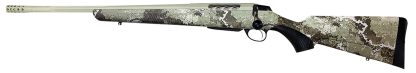 Tikka JRTXVA470 T3x Lite 7mm Rem Mag 3+1 24.30" Fluted/Threaded, Desert Verde Cerakote Barrel/Rec, Veil Alpine Synthetic Stock, Interchangeable Grip, Muzzle Brake Left Hand