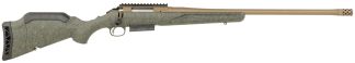 Ruger 46937 American II Predator Full Size 400 Legend 5+1 22" Burnt Bronze Cerakote Threaded Barrel & Alloy Steel Receiver w/Picatinny Rail, Green Splatter Adj LOP Synthetic Stock