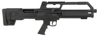 Escort HEBA20180001 BullTac SA 20 Gauge Semi-Auto 3" 5+1 18" Black Stainless Steel Barrel, Black Aluminum/Polymer Receiver w/Picatinny Rail, Black Bullpup Synthetic Stock, Black Grip