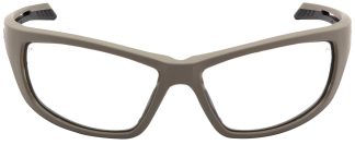 Pyramex VGST1310T Howitzer Glasses Clear Lens Anti-Fog Tan Frame