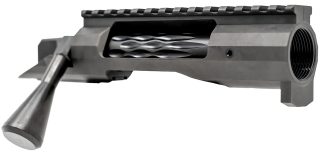 Faxon Firearms  FX7 Bolt Action Receiver  Matte Black Stainless Steel