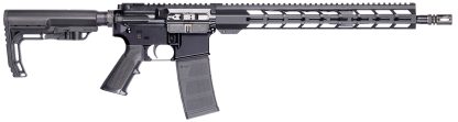 Patriot Ordnance Factory 02317 P-15 Base 5.56 NATO 10+1 16.50" Black Anodized A2 Style Grip *California Compliant