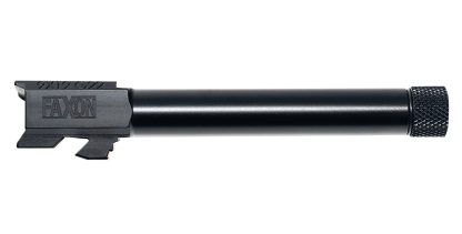 Faxon Firearms GA910N22NGQ-T Duty Series  9mm Luger Threaded Black Nitride Steel, Fits G22 Gen2-4