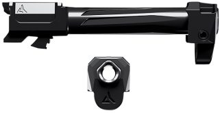 Radian Weapons R0859 Ramjet & Afterburner Combo 9mm Luger Compatible w/ Glock 43X, Black Stainless Steel