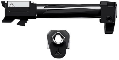 Radian Weapons R0859 Ramjet & Afterburner Combo 9mm Luger Compatible w/ Glock 43X, Black Stainless Steel