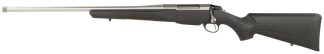 Tikka JRTXB44122MT T3 Lite Full Size 300 WSM 3+1 22" Stainless Threaded Barrel, Drilled & Tapped Stainless Steel Receiver, Fixed Black Synthetic Stock, Left Hand
