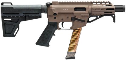 FREEDOM ORDNANCE FX9P4-FDE FX9P  9mm Luger 31+1 4" Flat Dark Earth
