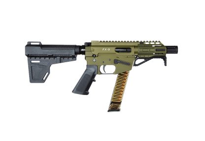 FREEDOM ORDNANCE FX9P4-ODG FX9P  9mm Luger 31+1 4" OD Green
