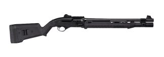Langdon Tactical Tech LTT1301ZMBLK Beretta 1301  3" 7+1 18.50" Black Anodized Aluminum Receiver, Black Magpul Polymer Stock, Modified Magpul Zhukov Forend
