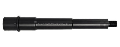 Lead & Steel Llc LS556MED-PIST-7.5 AR9  5.56NATO Government Profile Black Nitride Chrome Moly Vanadium