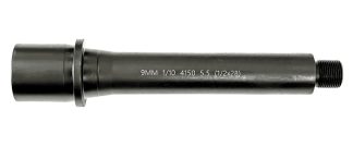 Lead & Steel Llc LS9MM5.5-28 AR9  9mm Straight Profile Black Nitride Chrome Moly Vanadium