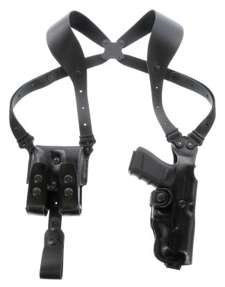 Galco VHS4212RB VHS 4.0 Shoulder System Black Leather Fits 1911 Fits 5" Barrel Ambidextrous