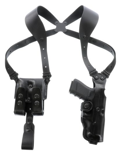 Galco VHS4212RB VHS 4.0 Shoulder System Black Leather Fits 1911 Fits 5" Barrel Ambidextrous