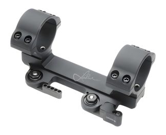 Larue Tactical LT913193030 In Line  Black 30mm Tube 0 MOA