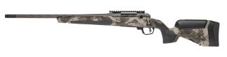 Savage Arms 32595 110 Core Hunter Pro 7mm PRC 3+1 22" Spiral Fluted Barrel, Savage Woodland Camo AccuStock w/AccuFit V2 Synthetic Stock, Left Hand