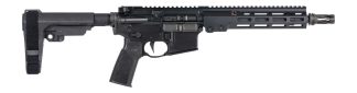 Geissele Automatics 08562B Super Duty MOD1 5.56 NATO No Magazine 10.30" Threaded Barrel Black Cerakote Aluminum Receiver w/Picatinny Rail, M-LOK Handguard, Black Polymer SB Tactical SBA3 Brace, Mil-Sp