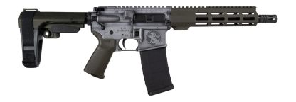 Shark Coast Tactical SCC07336BOMB-P Bomber 5.56 NATO 30+1 10.50" Black Nitride Threaded Barrel, Aluminum Receiver w/Picatinny Rail, M-LOK Handguard, Polymer SB Tactical SBA3 Brace, Magpul MOE Grip, Ri