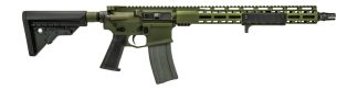 Griffin Armament MK2RECCEWHG-W MK2 RECCE 223 Wylde 30+1 16.10" Black Anodized Barrel, Warhawk Green Anodized Aluminum Receiver w/Picatinny Rail, M-LOK Handguard, Griffin Extreme Condition Black Polyme