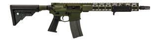 Griffin Armament MK2PATROLWHG-W MK2 Patrol 223 Wylde 30+1 14.50" Black Anodized Barrel, Warhawk Green Anodized Aluminum Receiver w/Picatinny Rail, M-LOK Handguard, Griffin Extreme Condition Black Poly