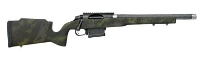 Proof Research 151525 Elevation MTR 2.0 308 Win 4+1 16.50" Carbon Fiber Match Grade Threaded Barrel, Black Receiver w/Picatinny Rail, Midnight Camo Proof Fixed Carbon Fiber Stock, Right Hand