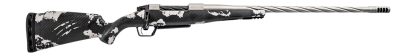 Fierce Firearms ROGSSX22CM20TP Twisted Rogue XP 22 Creedmoor 3+1 20" Tungsten Cerakote Spiral Fluted Barrel, Drilled & Tapped Receiver, BiPod Rail Forend, Phantom Camo LR Negative Comb Carbon Fiber St