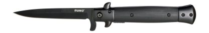 RUKO RUK0184BK 420A 4"BLKOUT FOLDING G10
