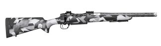 Proof Research 153925 Elevation FDX LWH 22 Creedmoor 18" Carbon Fiber Threaded Barrel, Splinter Camo Carbon Fiber Stock, Right Hand