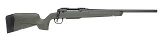 Savage Arms 33122 Axis 2  30-06 Springfield 4+1 20" Matte Black Carbon Steel Threaded Barrel, Drilled & Tapped Receiver, OD Green Fixed w/Pistol Grip Synthetic Stock, Right Hand