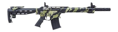 Citadel CBOSS2512-VECG Boss25  12 Gauge 3" 5+1 18.75" Threaded Barrel, Vector Green Camo Steel Receiver w/Picatinny Rail, Adj Comb Synthetic Butt Stock, Picatinny Rail Forend, Polymer Grip