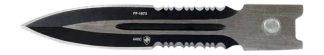 TEMP L3-BR-43-1 LRG  G3 ZINC BLK RUBBER DAGGER SER