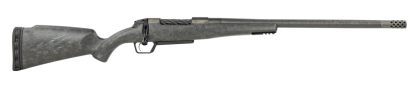 Fierce Firearms ROGTCX7PRC22DGM CT Rogue XP 7mm PRC 3+1 22" Carbon Fiber Match Grade Barrel, Distressed Gray Titanium Drilled & Tapped Receiver, Picatinny Rail Forend, Carbon Matrix C3 Carbon Fiber St