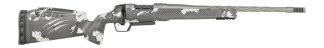 Fierce Firearms RIVSSX22CM18GP Twisted Rival XP 2.0 22 Creedmoor 3+1 18" Glacier Cerakote Spiral Fluted Threaded Barrel, Stainless Steel Drilled & Tapped Receiver, Arca Rail Forend, Phantom Camo Push
