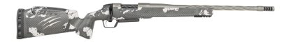 Fierce Firearms RIVSSX22CM18GP Twisted Rival XP 2.0 22 Creedmoor 3+1 18" Glacier Cerakote Spiral Fluted Threaded Barrel, Stainless Steel Drilled & Tapped Receiver, Arca Rail Forend, Phantom Camo Push