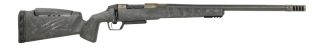 Fierce Firearms RIVTCX7PRC22DTM CT Rival XP 2.0 7mm PRC 3+1 22" Carbon Fiber Match Grade Threaded Barrel, Distressed Tan Titanium Drilled & Tapped Receiver, Carbon Matrix Push Button Adj Cheek Piece C