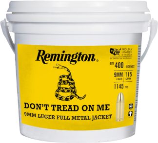 REM 9MM 115GR FMJ DTOM 400RD