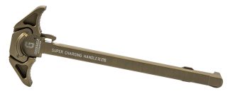 Geissele Automatics 05313S Super  AR-15 Desert Dirt Desert Dirt Hardcoat Anodized 7075-T6 Aluminum Ambidextrous Hand