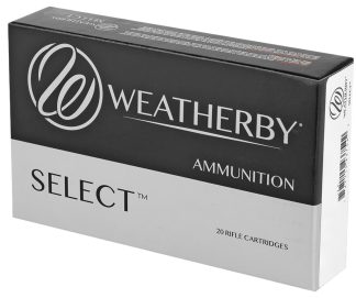 Weatherby H22455SP Select Plus  224WthbyMag 55gr Spire Point 20 Per Box/10 Case