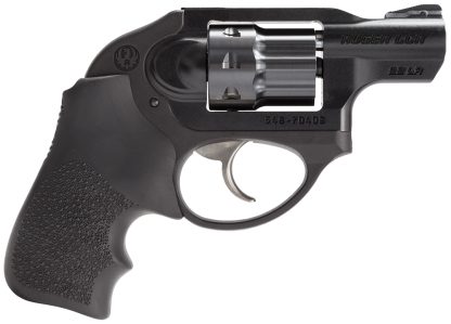 RUGER LCR 22LR BL/HOGUE GRP 8RD DAO